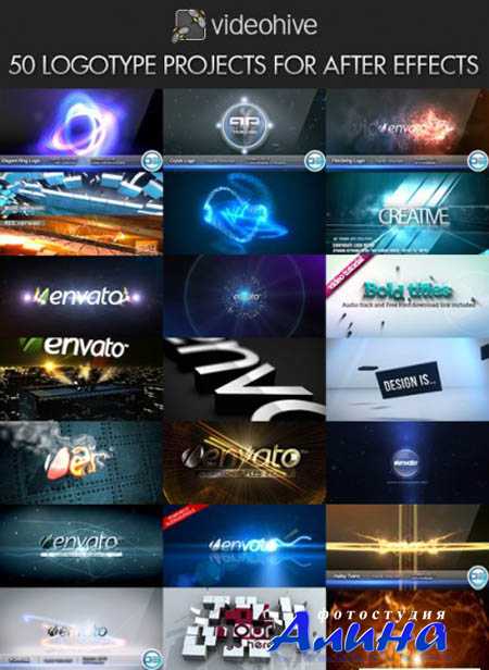 50 Logotype Projects for AE